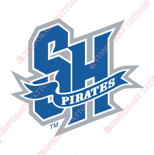 Seton Hall Pirates Customize Temporary Tattoos Stickers NO.6162